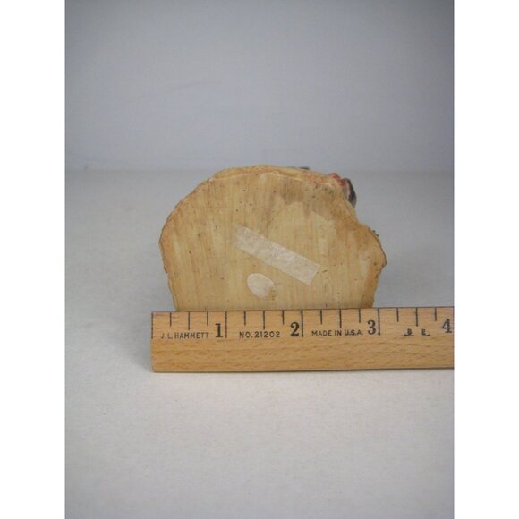 Native American Feather Headdress Spear 6 in Resin Figure Statue CHIP - Picture 13 of 14